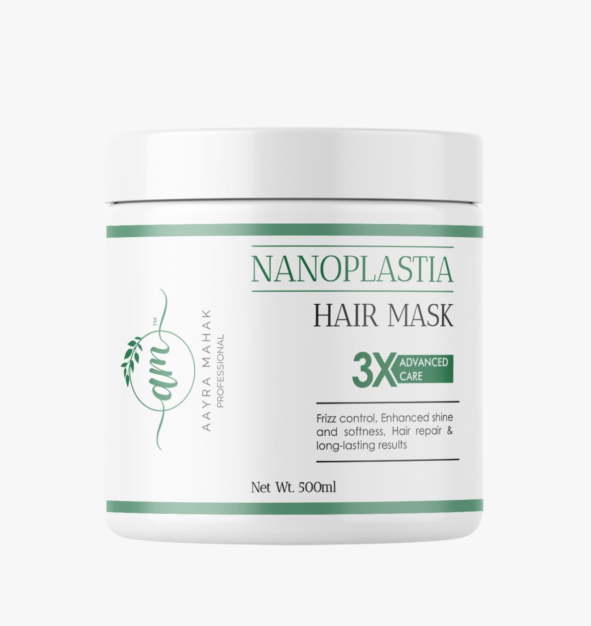 Am Professional Nanoplastia Hair Mask 500ml | Frizz Control & Deep Hair Repair Mask | Smooth, Soft & Shiny Hair Care Treatment
